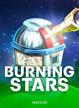 ตัวอย่างปกเกม Burning Stars บนหน้าแรก